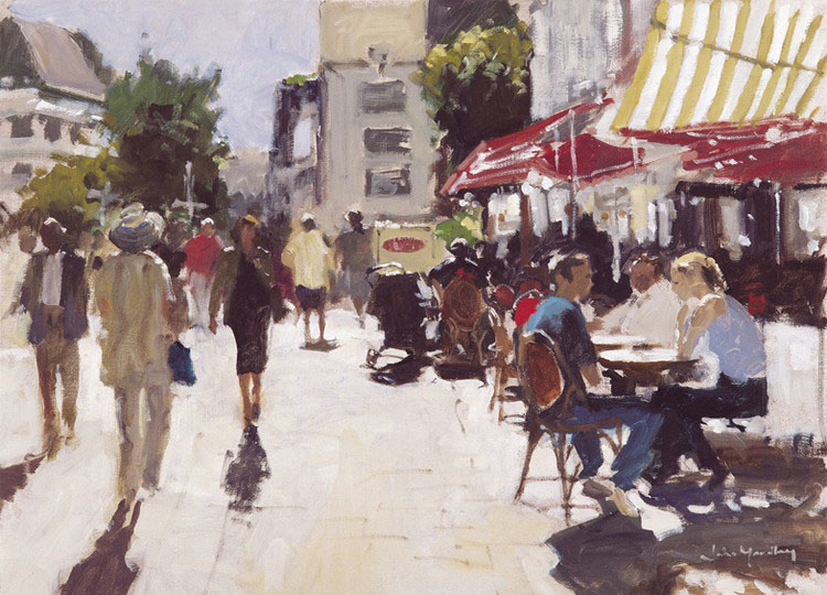 英国John Yardley水彩绘画