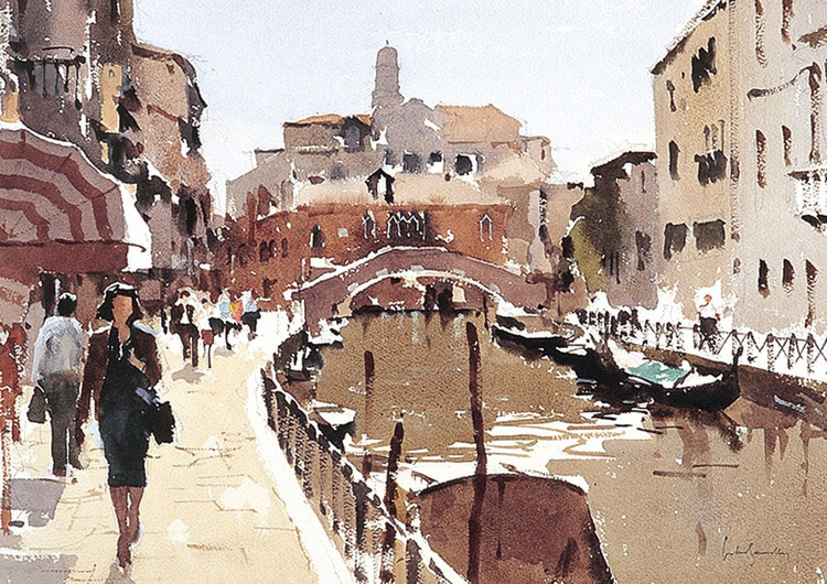 英国John Yardley水彩绘画