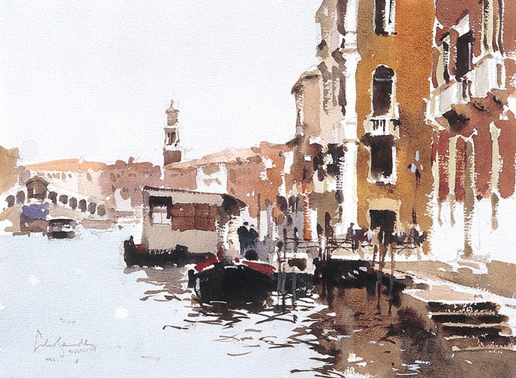 英国John Yardley水彩绘画