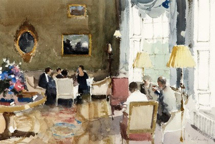 英国John Yardley水彩绘画
