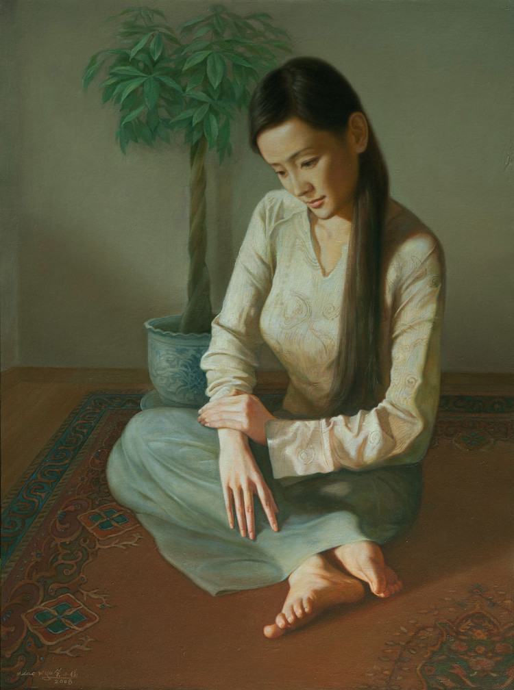 余小仪油画作品欣赏