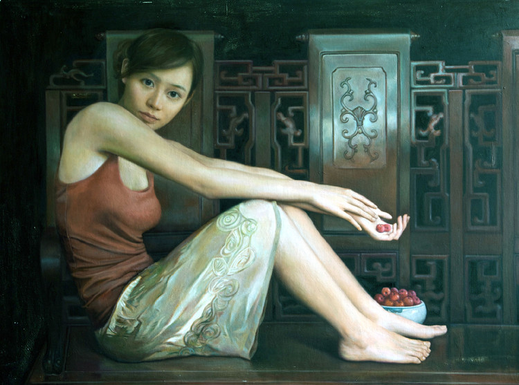 余小仪油画作品欣赏