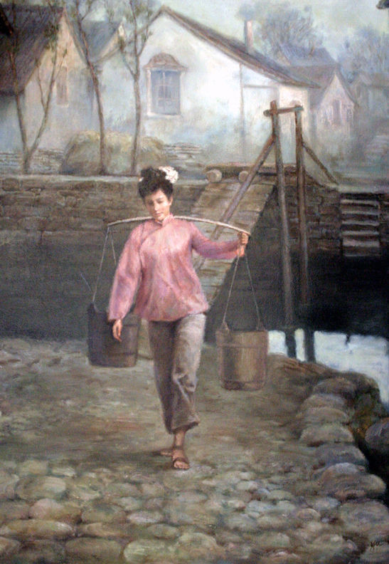 余小仪油画作品欣赏
