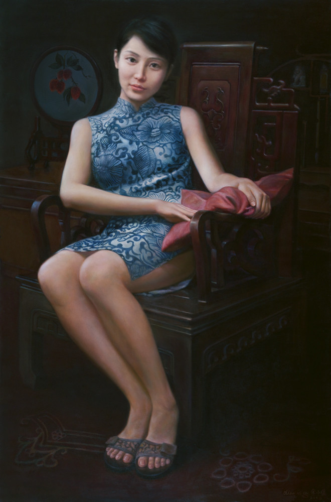 余小仪油画作品欣赏