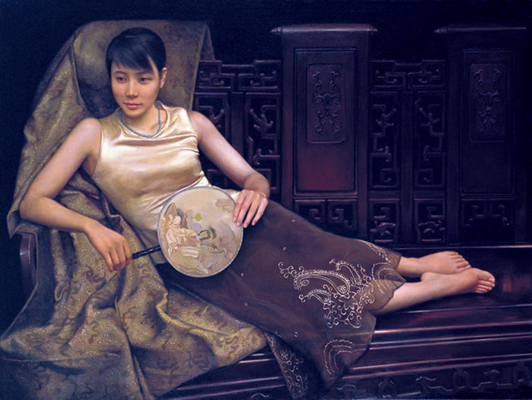 余小仪油画作品欣赏