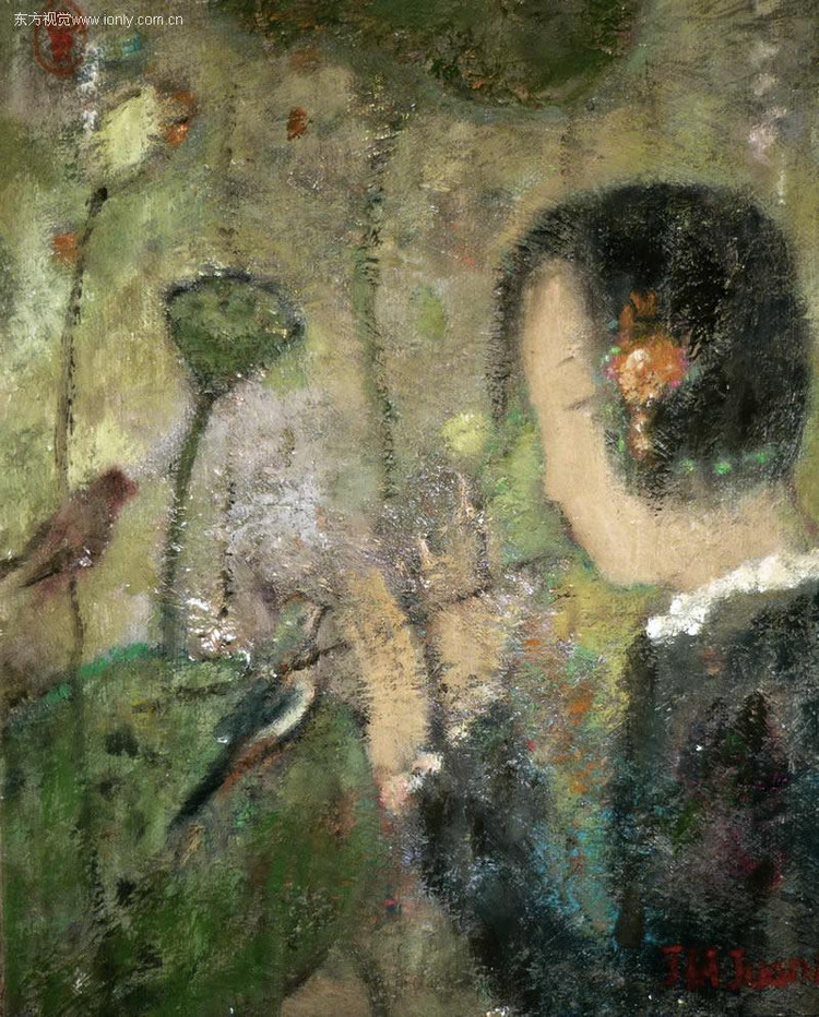 贾鹃丽油画作品欣赏