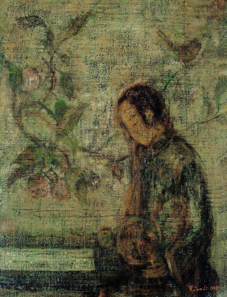 贾鹃丽油画作品欣赏