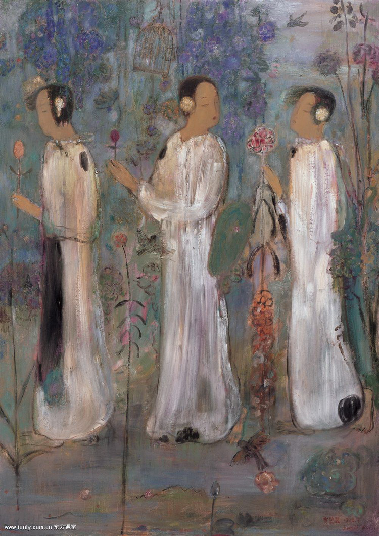 贾鹃丽油画作品欣赏