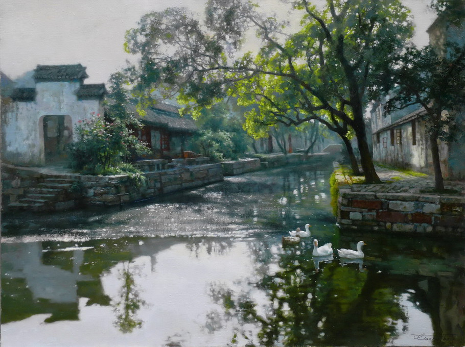 田海波油画作品欣赏