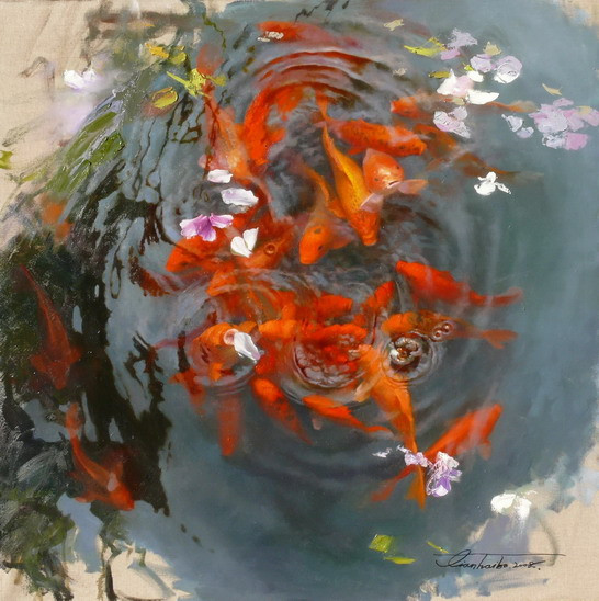 田海波油画作品欣赏