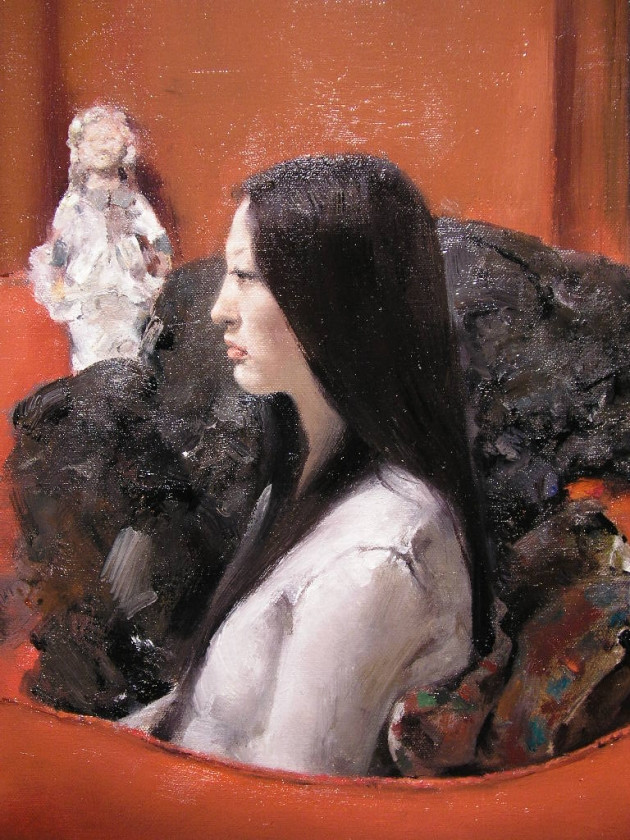 郭润文油画人物作品二