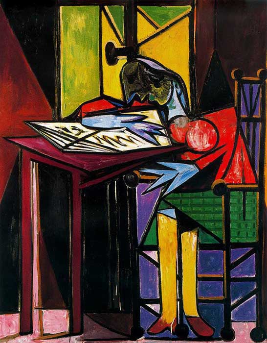 西班牙巴勃罗·鲁伊斯·毕加索（Pablo Picasso）油画作品欣赏大全五