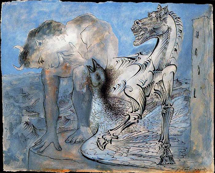 西班牙巴勃罗·鲁伊斯·毕加索（Pablo Picasso）油画作品欣赏大全五