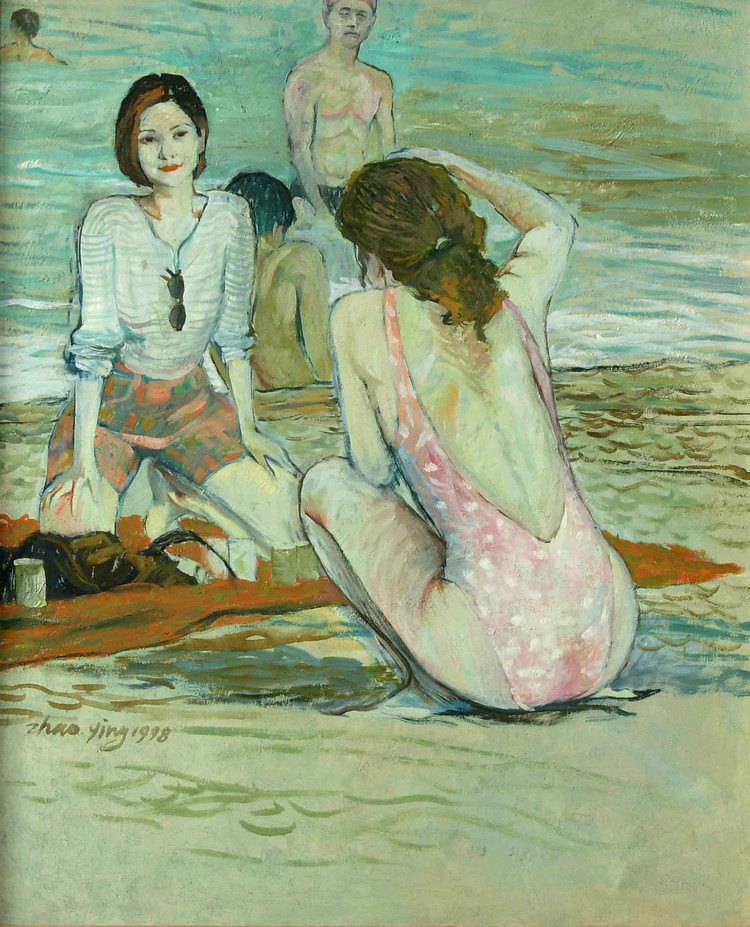 赵鹰人体油画作品欣赏