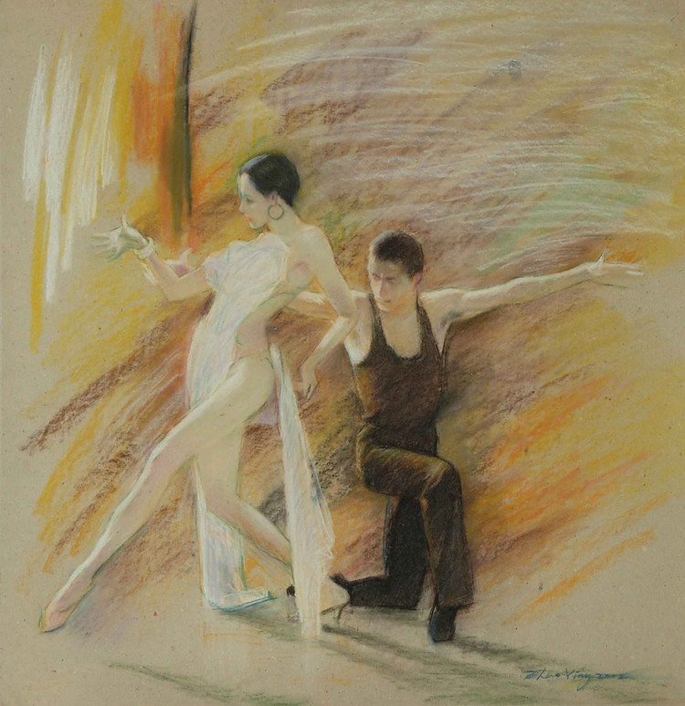 赵鹰人体油画作品欣赏