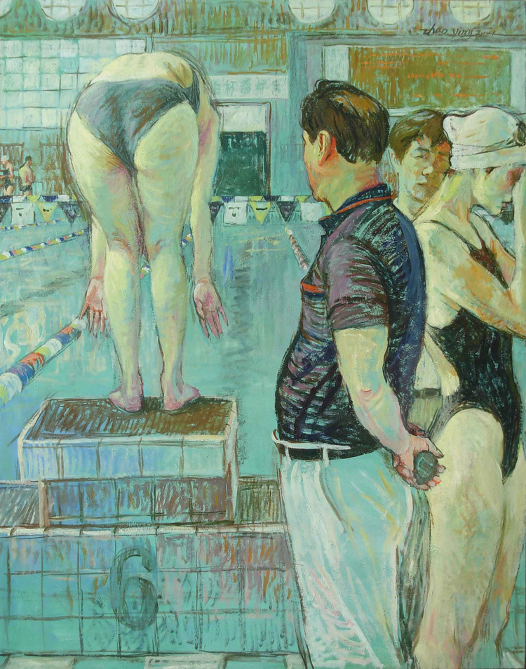 赵鹰人体油画作品欣赏