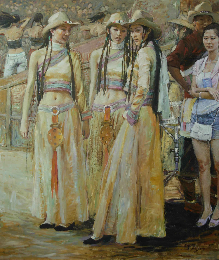 赵鹰人体油画作品欣赏