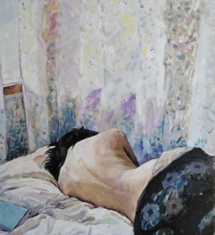 赵鹰人体油画作品欣赏