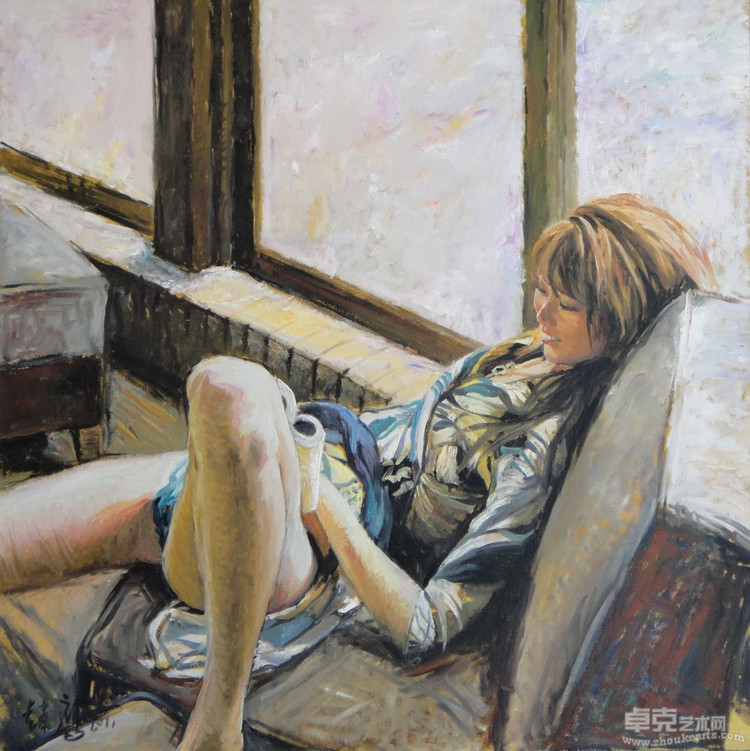 赵鹰人体油画作品欣赏