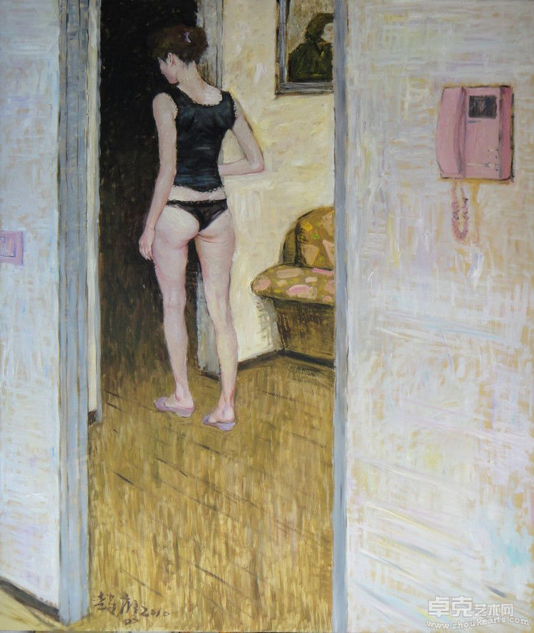 赵鹰人体油画作品欣赏