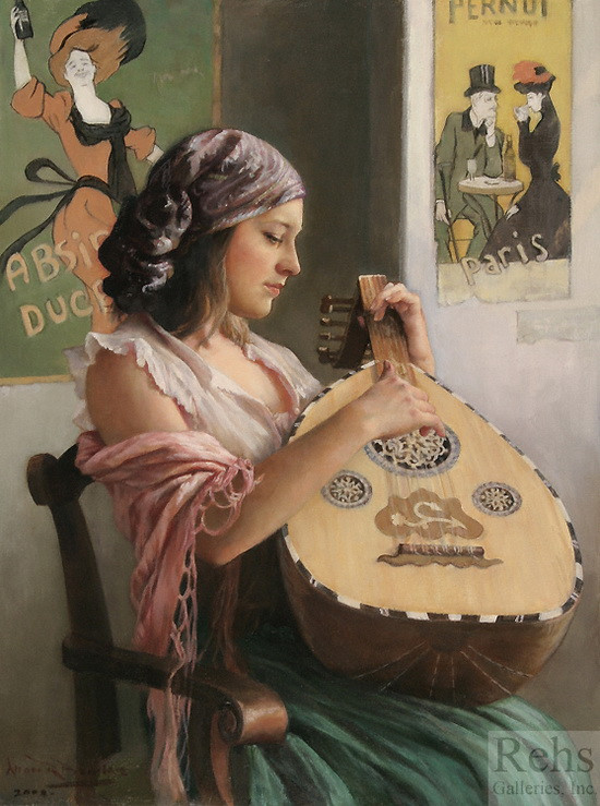 美国艾伦·R·班克斯（Allan R.Banks）油画作品欣赏