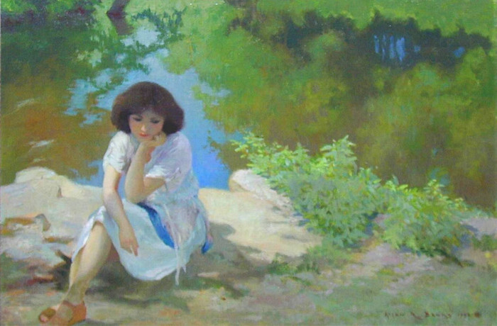 美国艾伦·R·班克斯（Allan R.Banks）油画作品欣赏