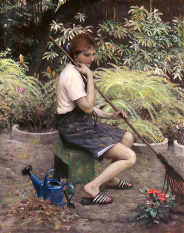 美国艾伦·R·班克斯（Allan R.Banks）油画作品欣赏