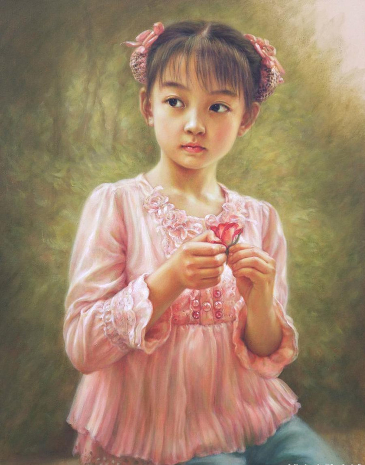 徐小稀油画人物作品