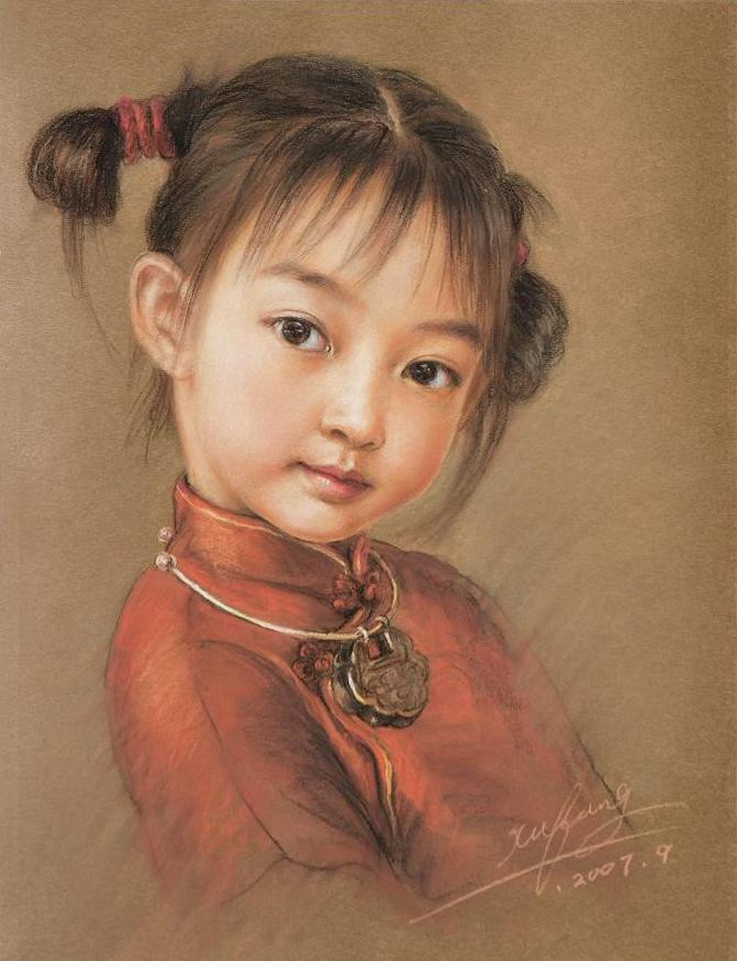 徐小稀油画人物作品