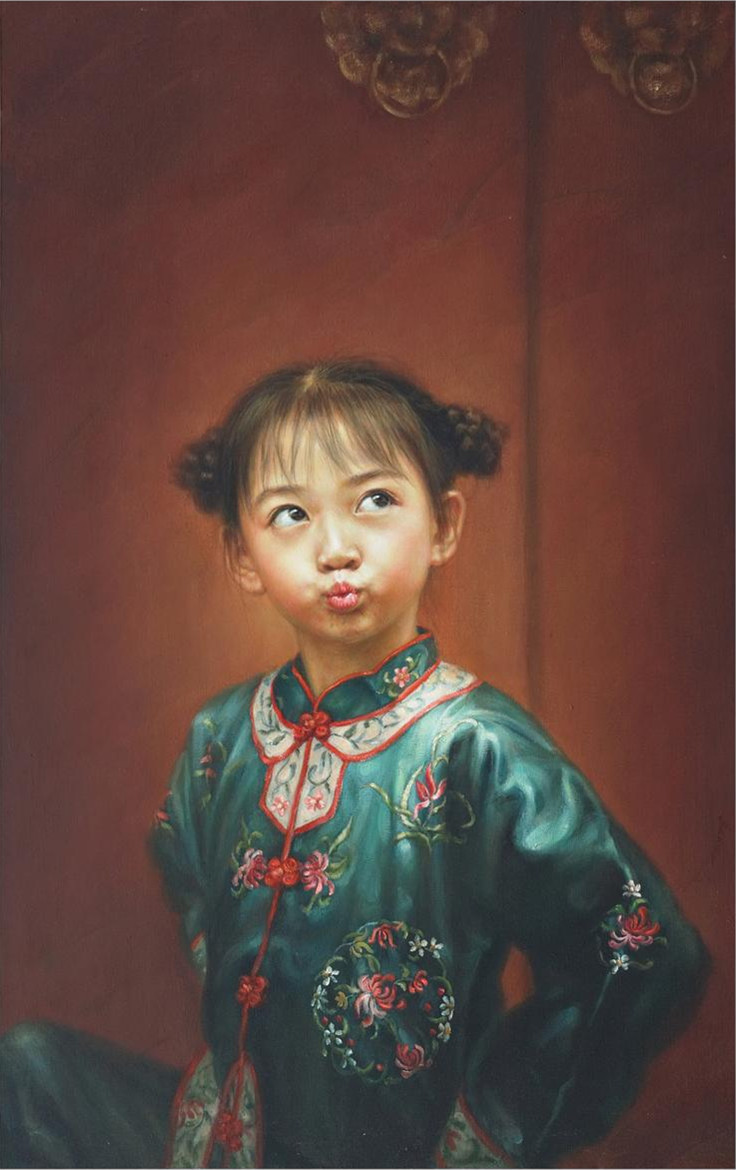 徐小稀油画人物作品