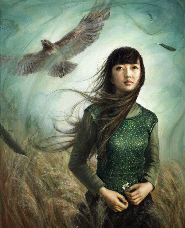 徐小稀油画人物作品
