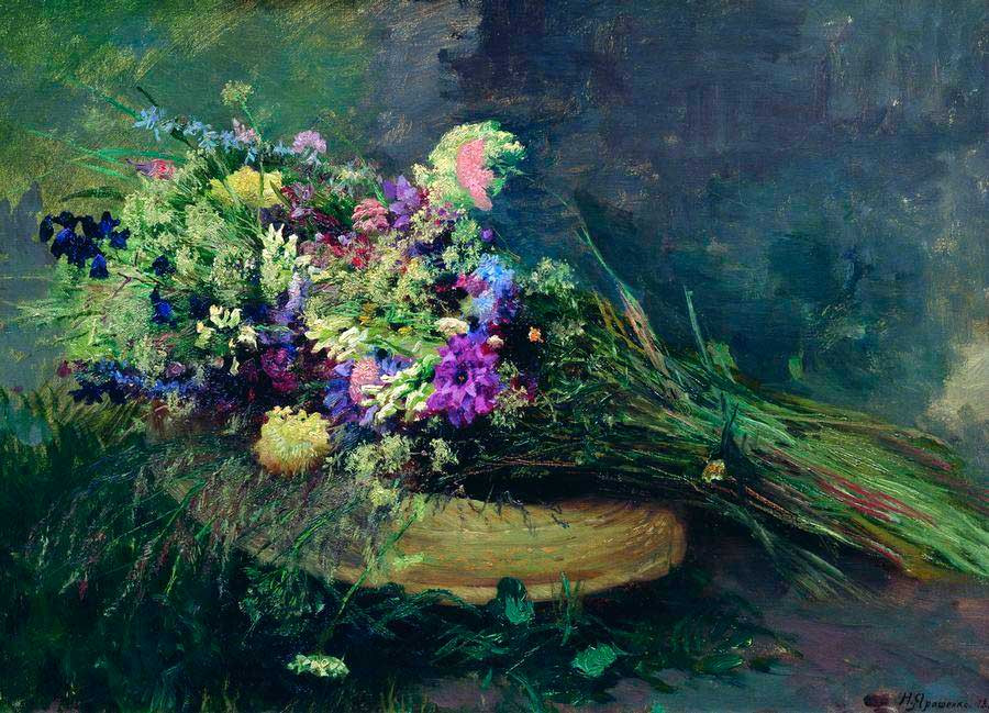 乌克兰画家尼古拉雅罗申柯（Nicholas Yaroshenko）油画风景作品