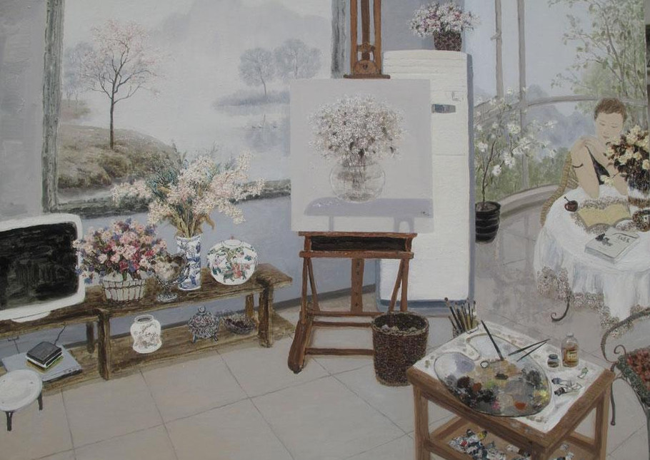 女画家木西油画作品欣赏