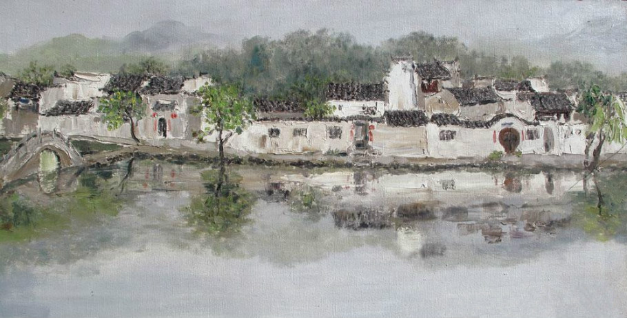 女画家木西油画作品欣赏