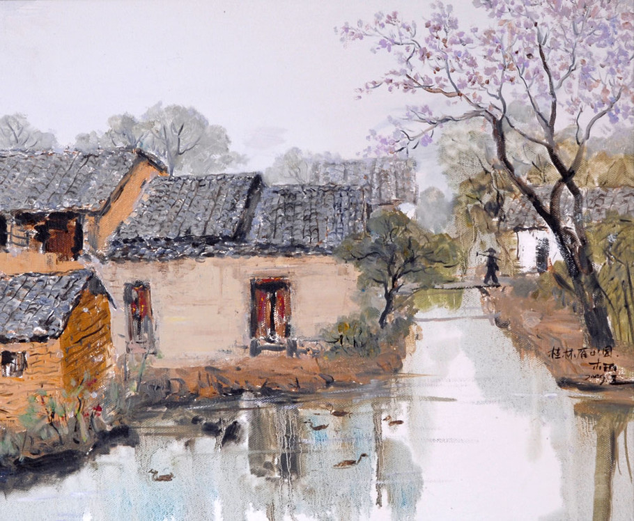女画家木西油画作品欣赏