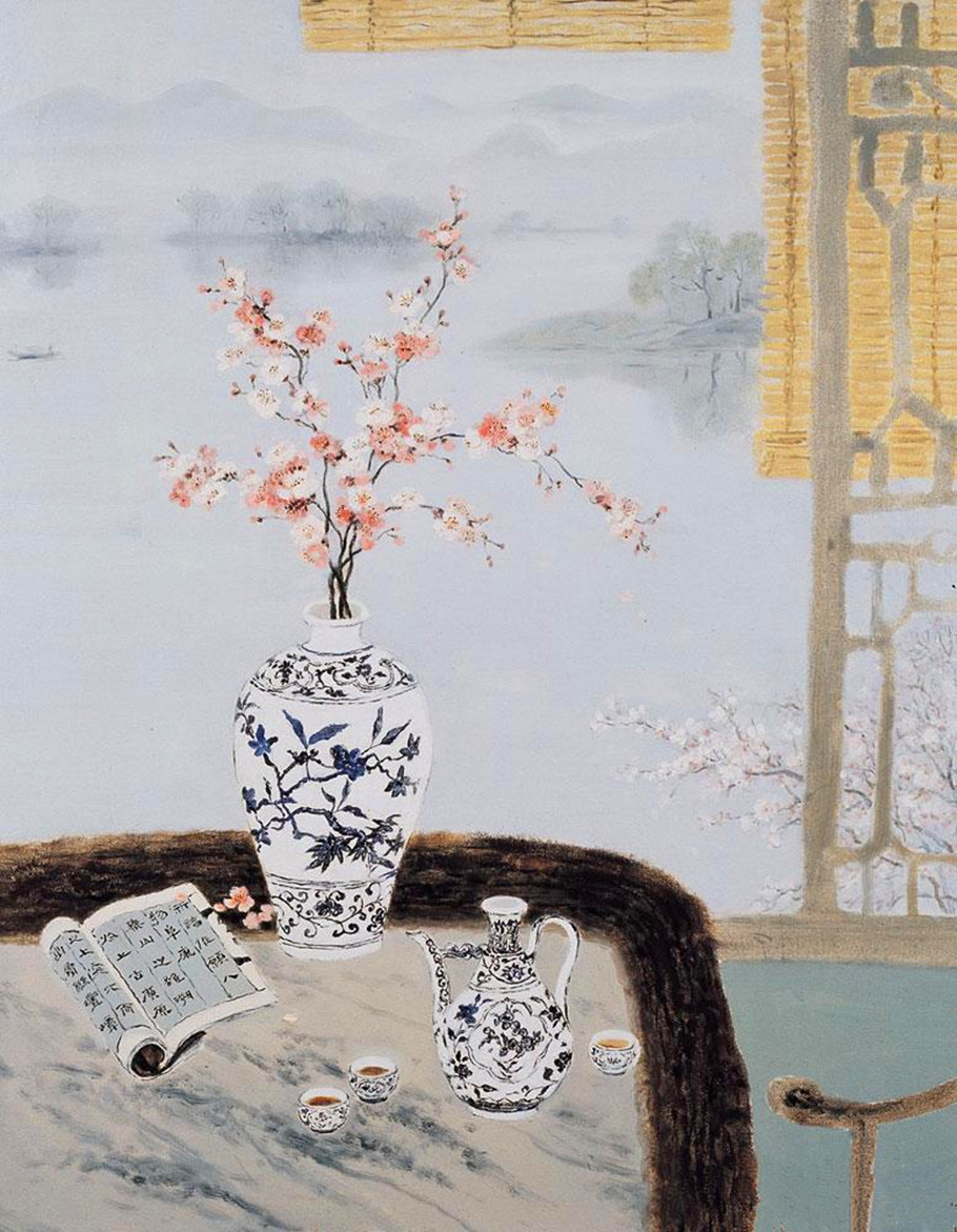 女画家木西油画作品欣赏