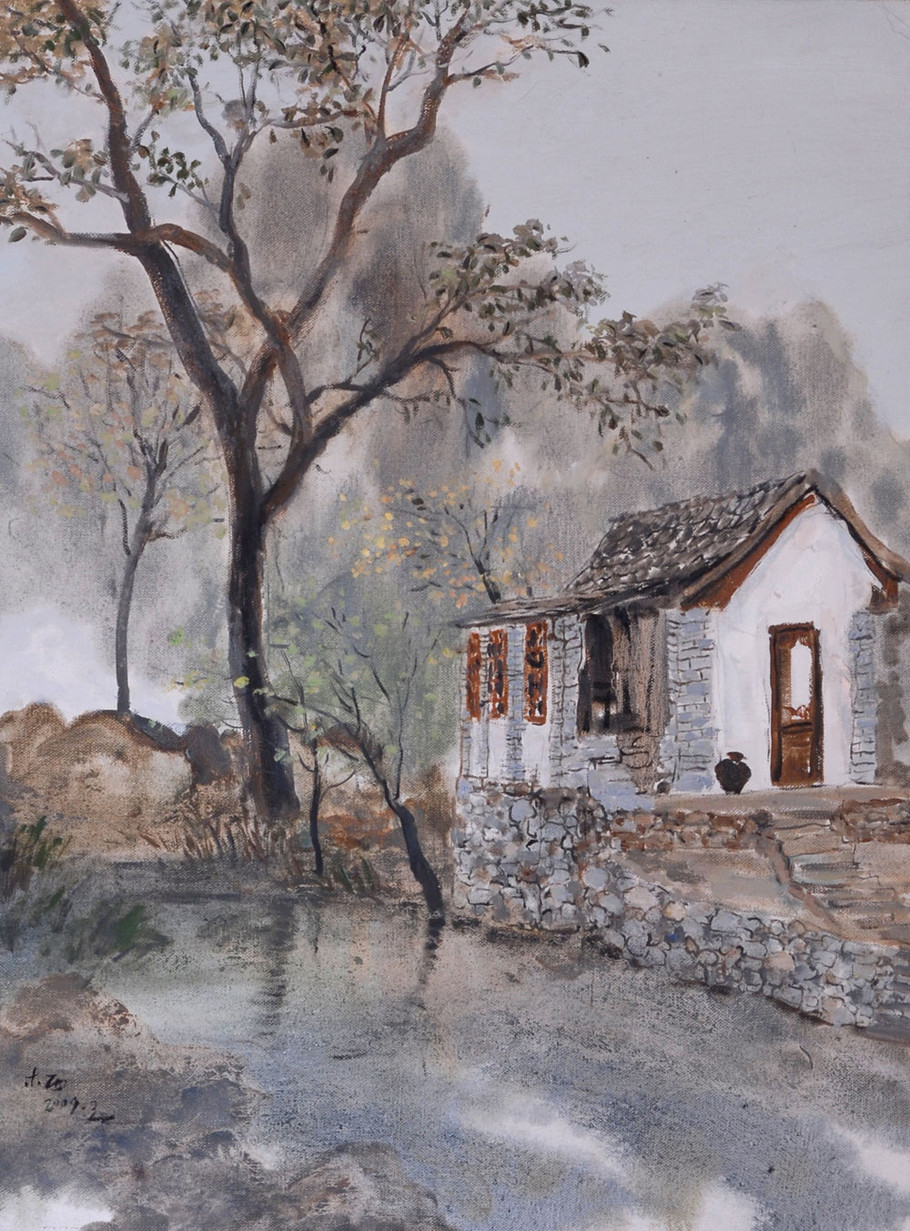 女画家木西油画作品欣赏