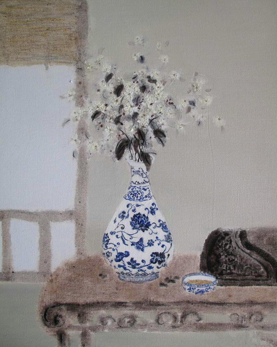女画家木西油画作品欣赏