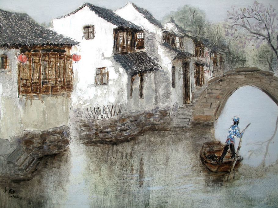女画家木西油画作品欣赏