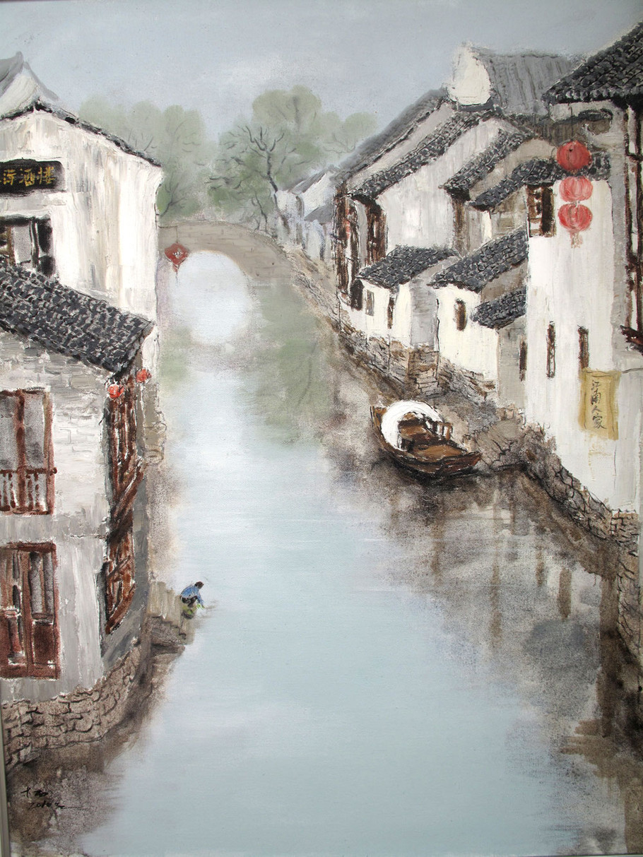 女画家木西油画作品欣赏