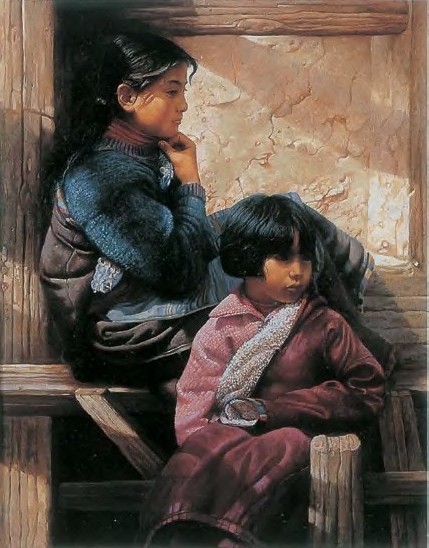 毛以岗油画作品欣赏