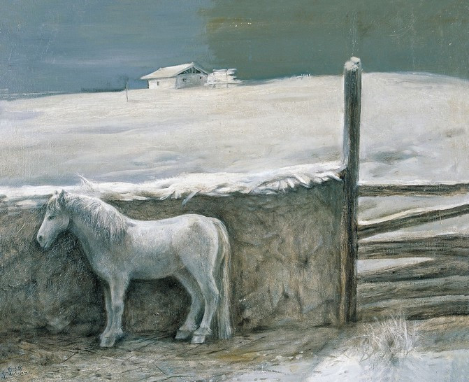 毛以岗油画作品欣赏