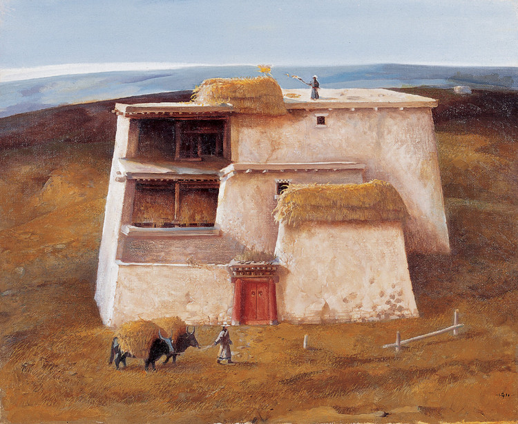 毛以岗油画作品欣赏