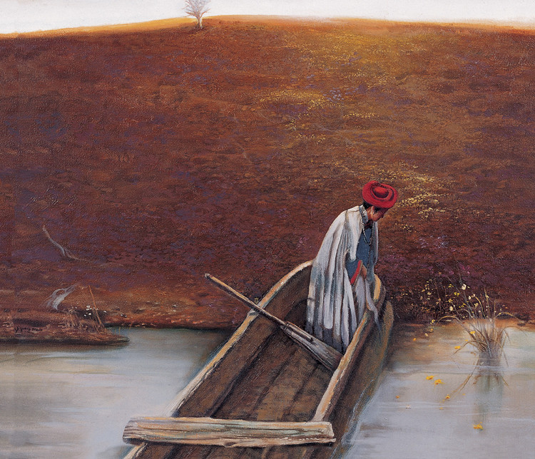 毛以岗油画作品欣赏