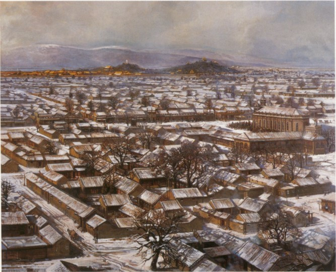 毛以岗油画作品欣赏