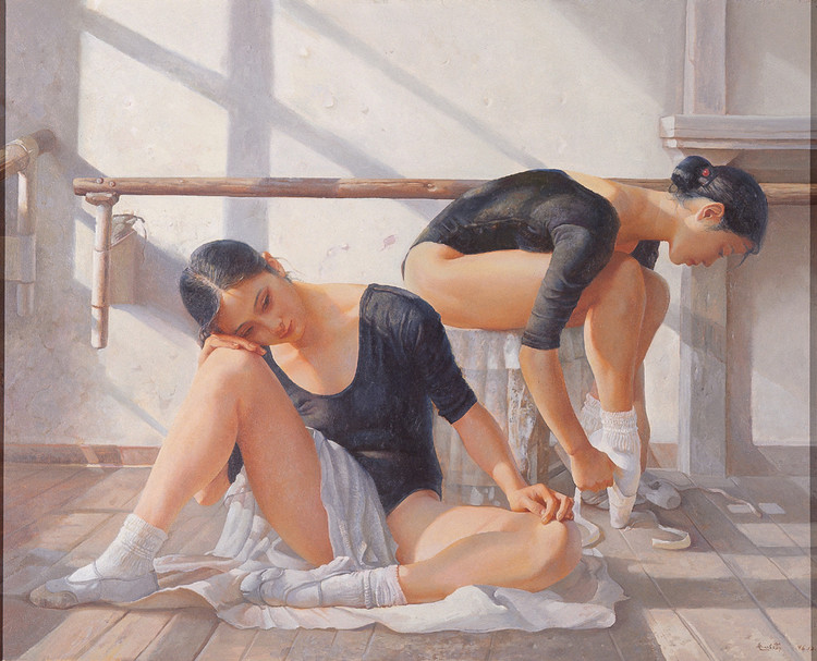 毛以岗油画作品欣赏