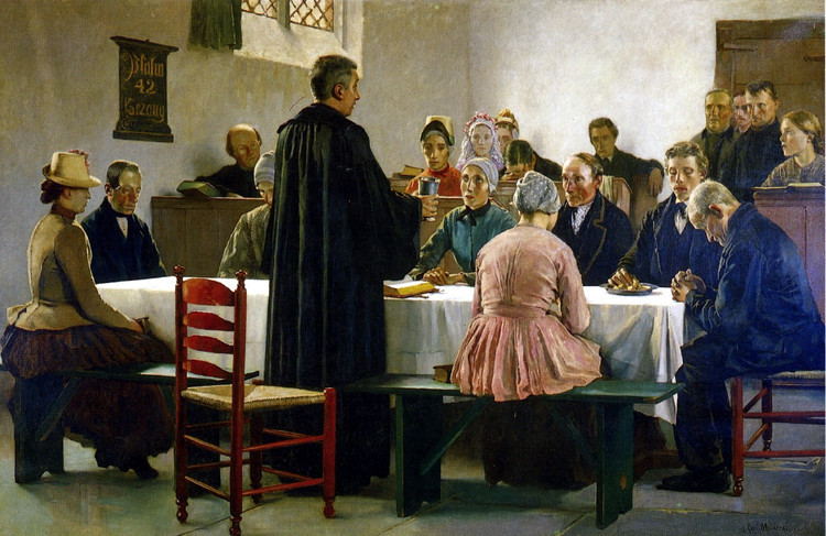 美国加瑞·梅切斯（Gari Melchers）油画作品欣赏