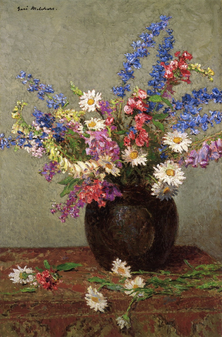 美国加瑞·梅切斯（Gari Melchers）油画作品欣赏