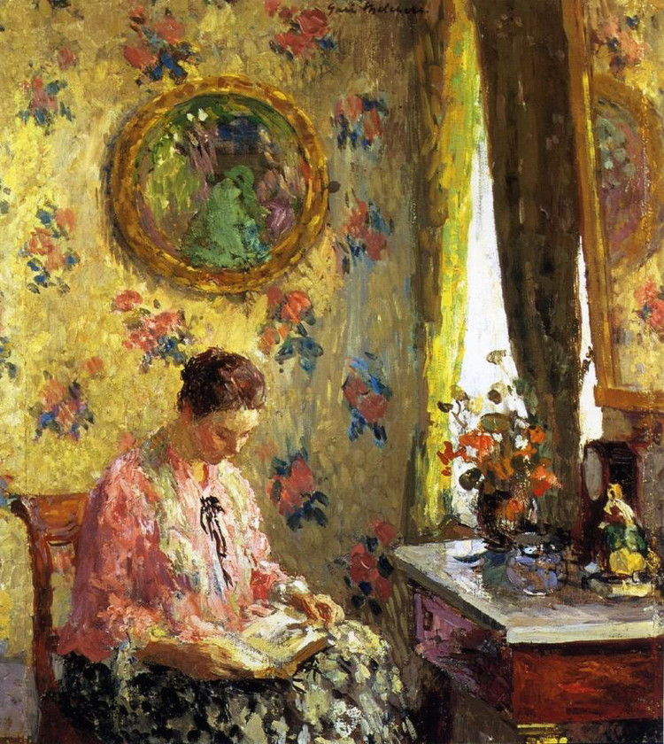 美国加瑞·梅切斯（Gari Melchers）油画作品欣赏