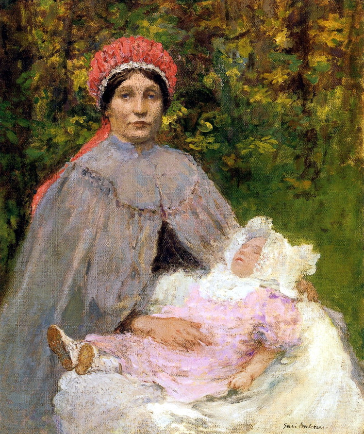 美国加瑞·梅切斯（Gari Melchers）油画作品欣赏